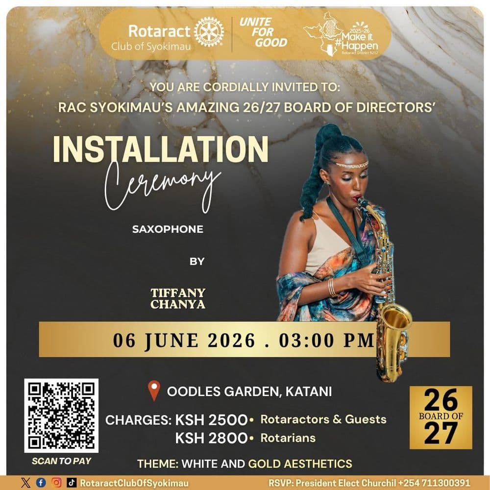 RAC Syokimau Installation Ceremony