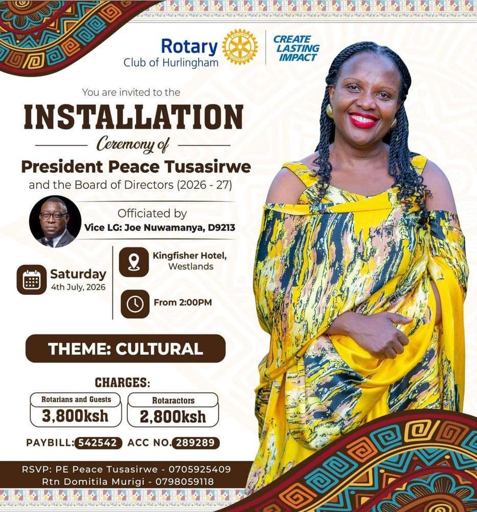 Stepping into a New Era: The Rotary Club of Hurlingham 2026–2027 Installation Ceremony
