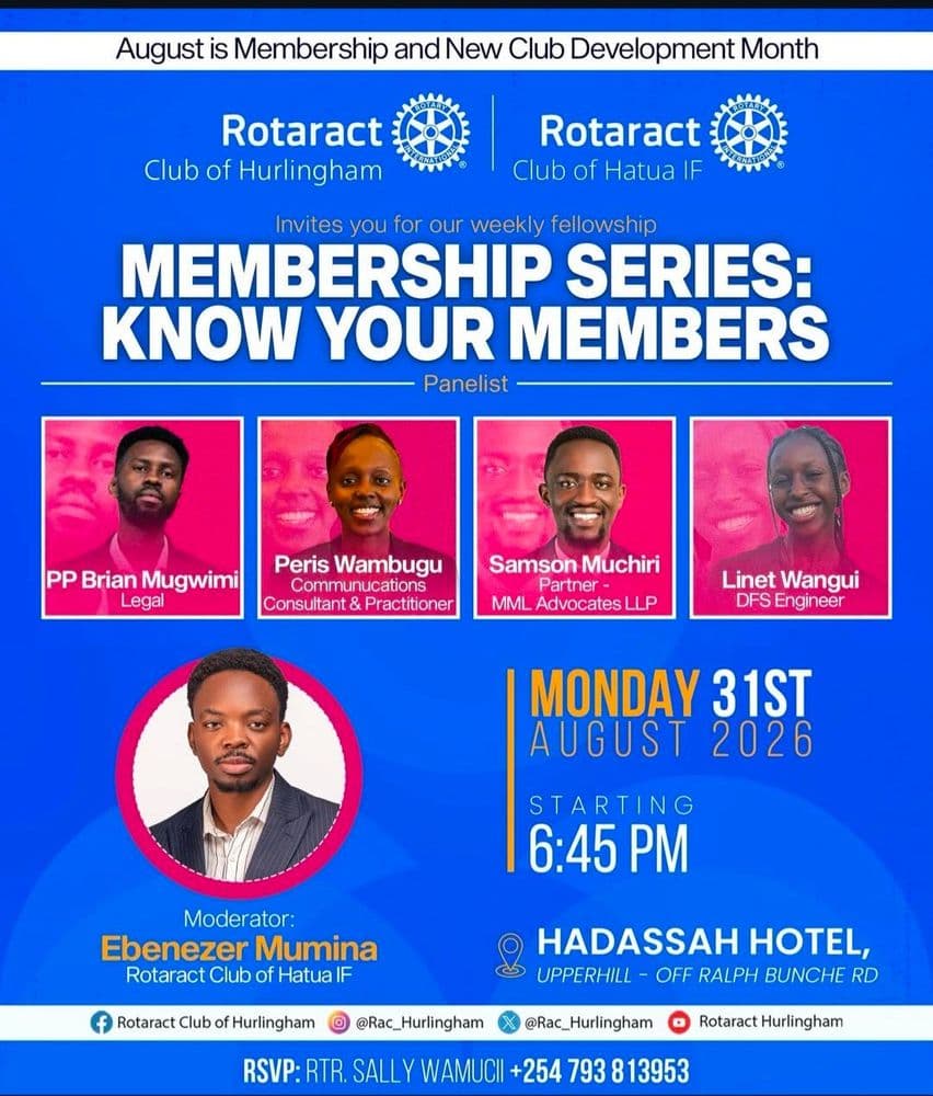 Membership Series: Know Your Members Aug 31 2026